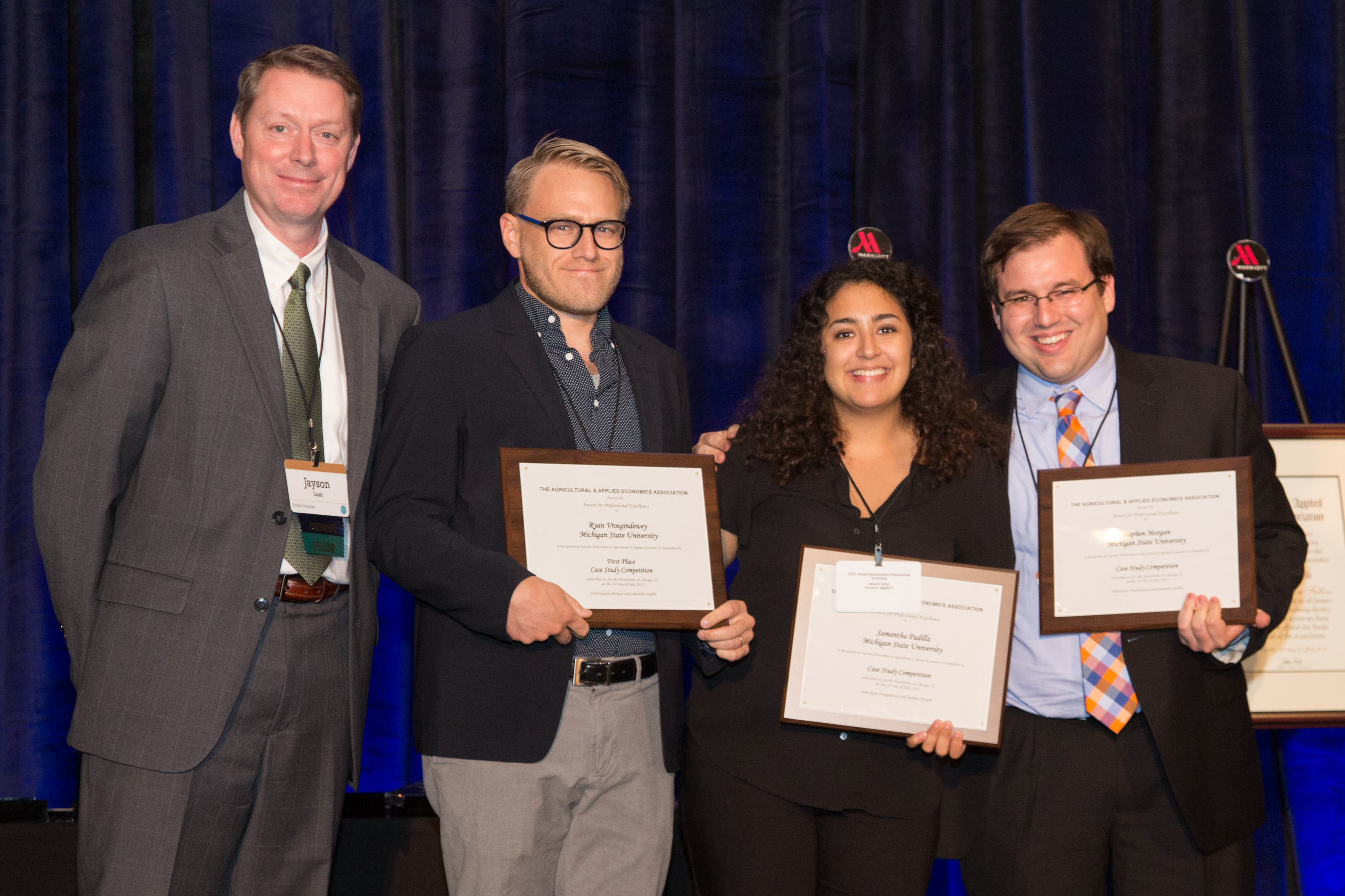 2017 AAEA Annual Awards Photo Gallery Agricultural & Applied