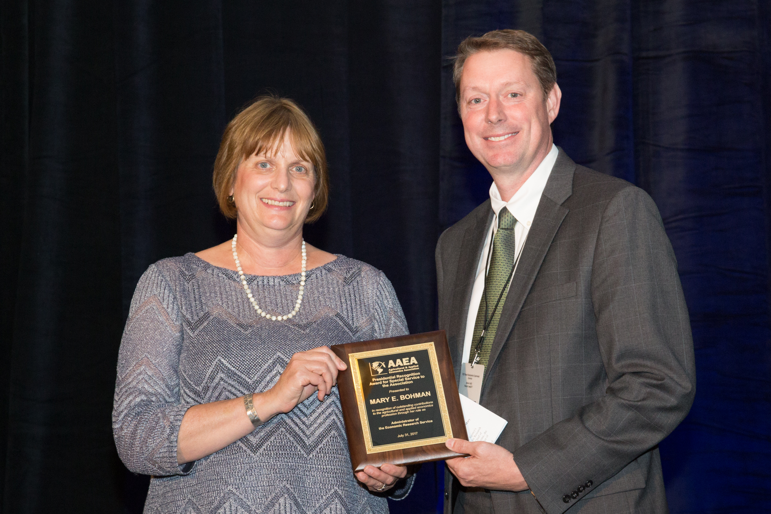 2017 AAEA Annual Awards Photo Gallery Agricultural & Applied