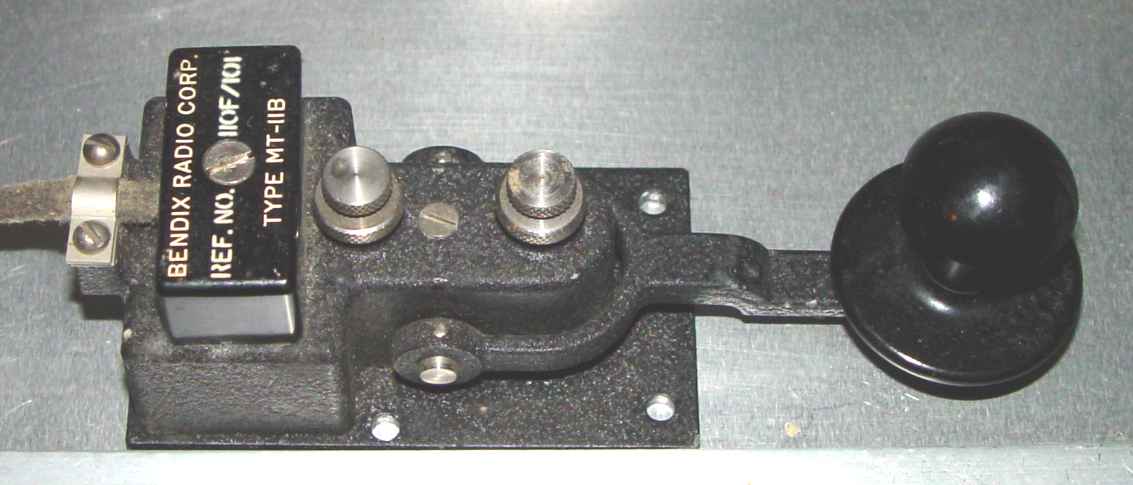 MT-11B telegraph key. This is identical to the Navy ***-26003A, made by