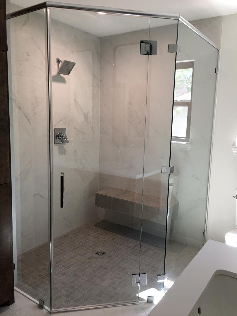 Shower Doors Clear Lake Glass Shower Doors All American Glass