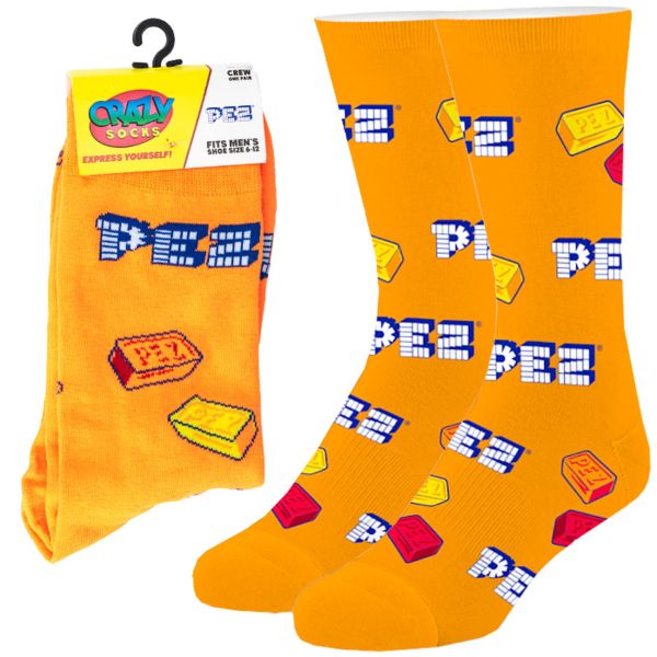 PEZ Mens Crazy Socks A&A Global Industries