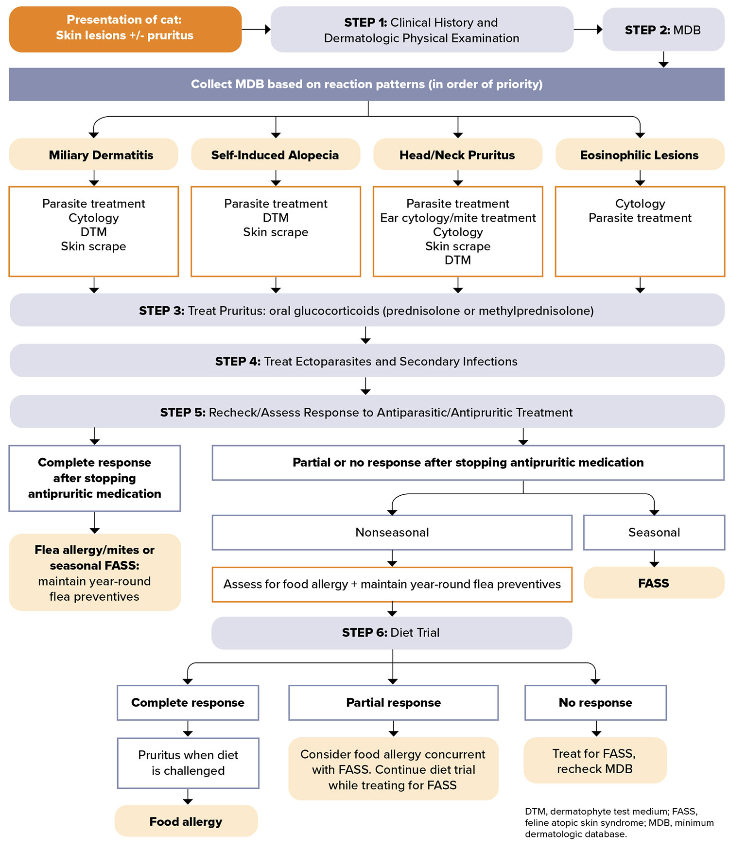 Figure 6 Diagnosing Allergic Skin Disease in the Feline Patient AAHA