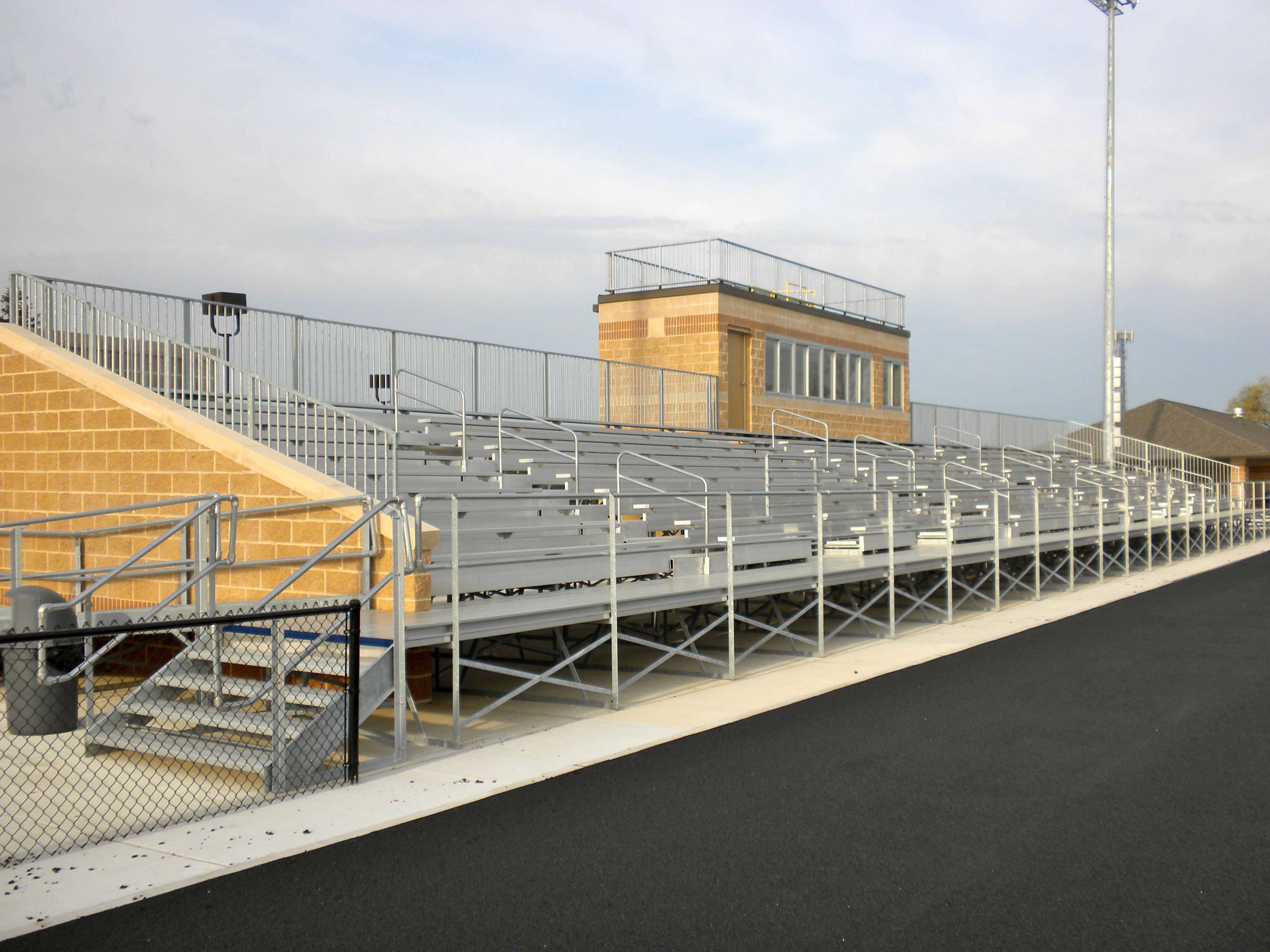 Outdoor Bleachers AALCO AALCO Manufacturing