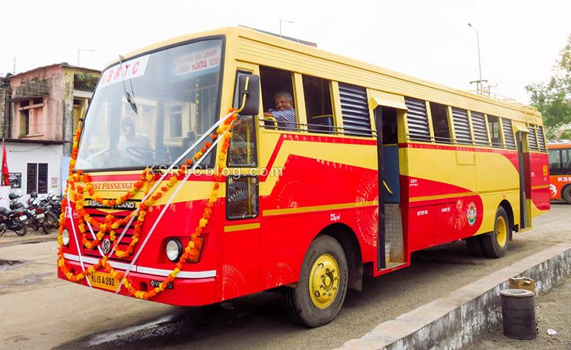 KSRTC offers chartered ride during Sabarimala season Aanavandi Travel