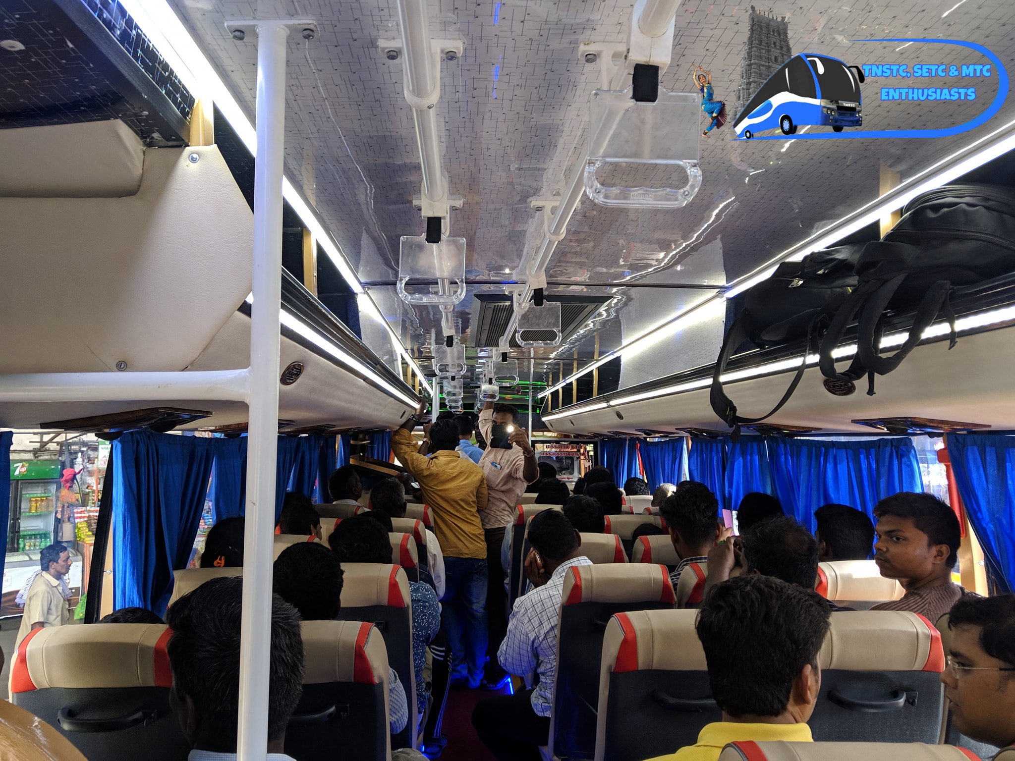 TNSTC introduced Brand New A/C buses to Vellore, Tiruvannamalai at just