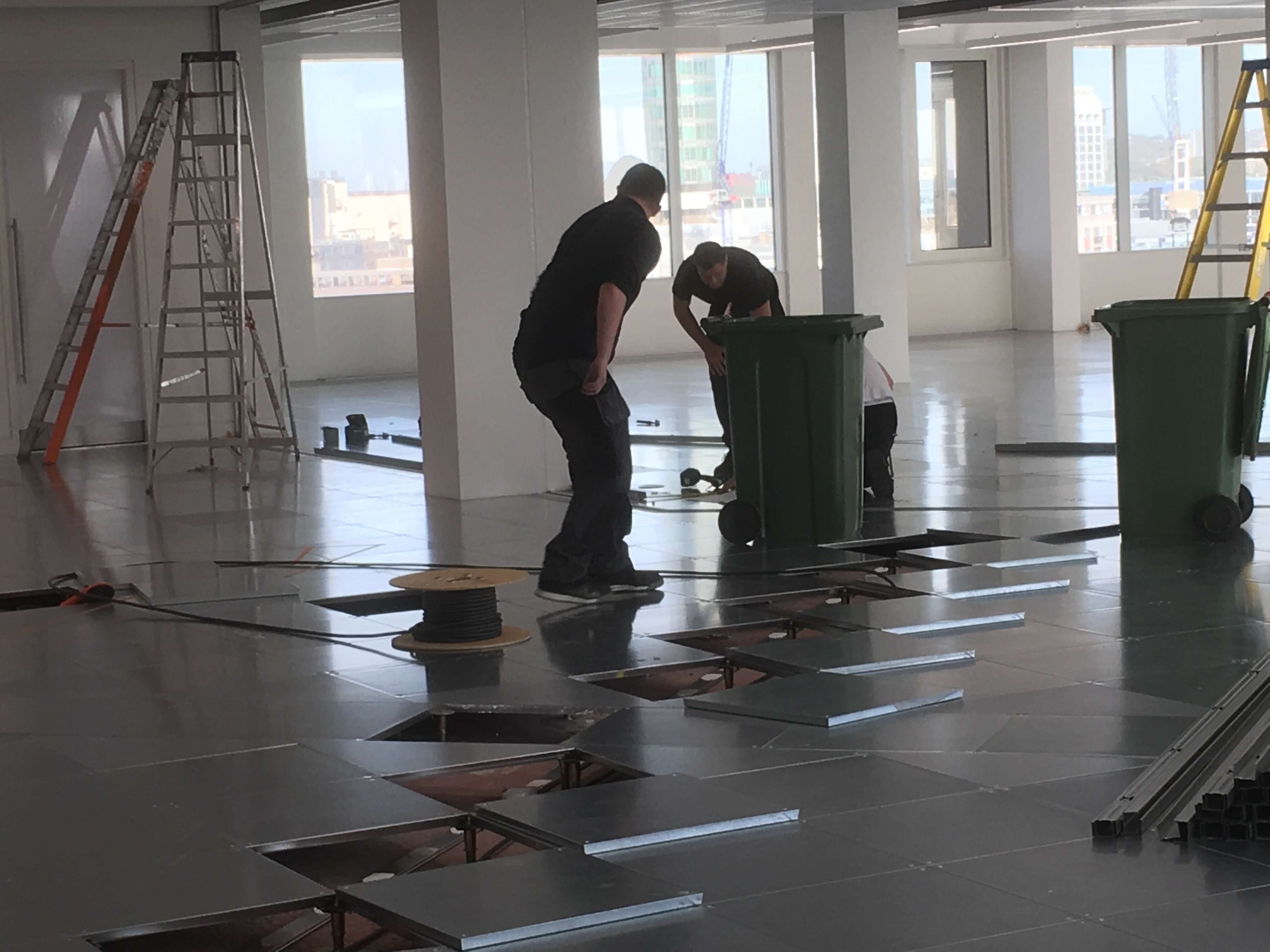 Underfloor Power Distribution System London A&C Electrical Services