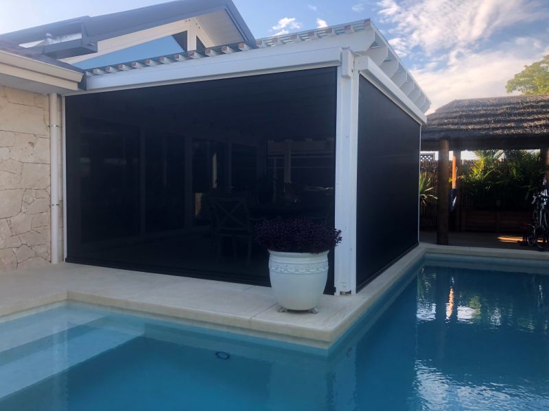 Motorised Outdoor Blinds Perth Electric Blinds A&A