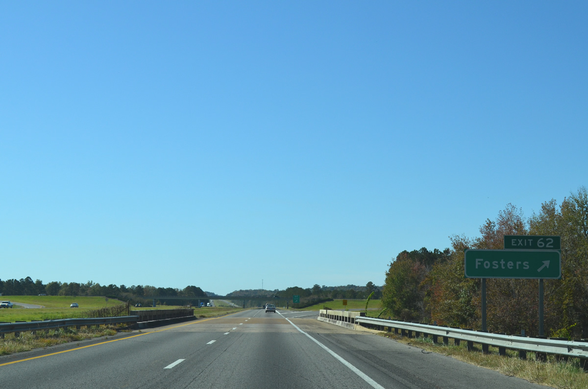 I20/59 South Vance to Tuscaloosa AARoads Alabama