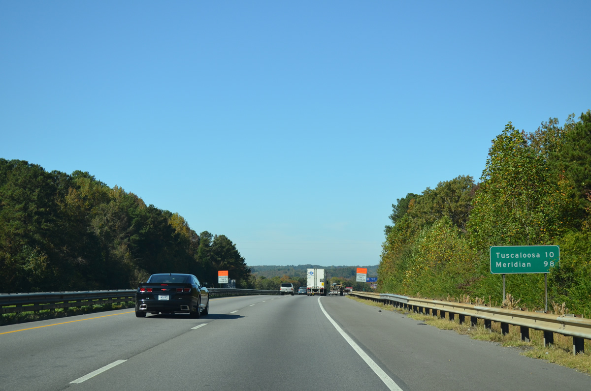 I20/59 South Vance to Tuscaloosa AARoads Alabama