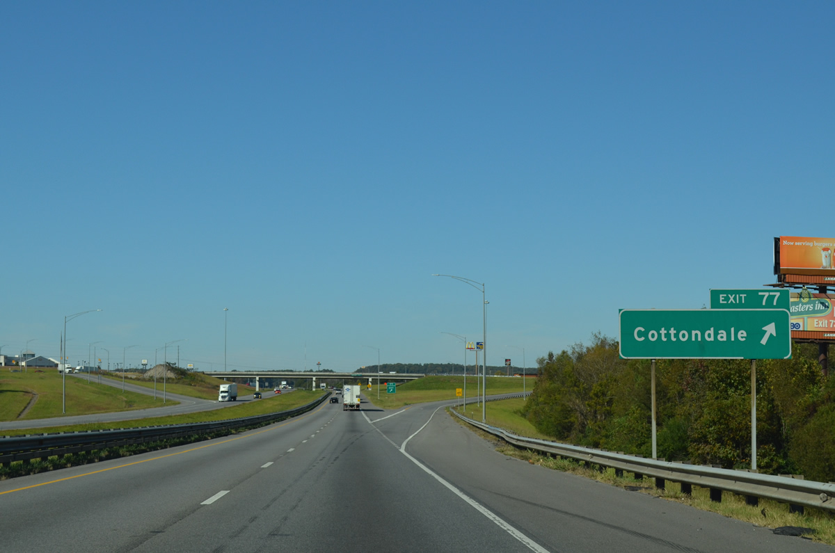 I20/59 South Vance to Tuscaloosa AARoads Alabama