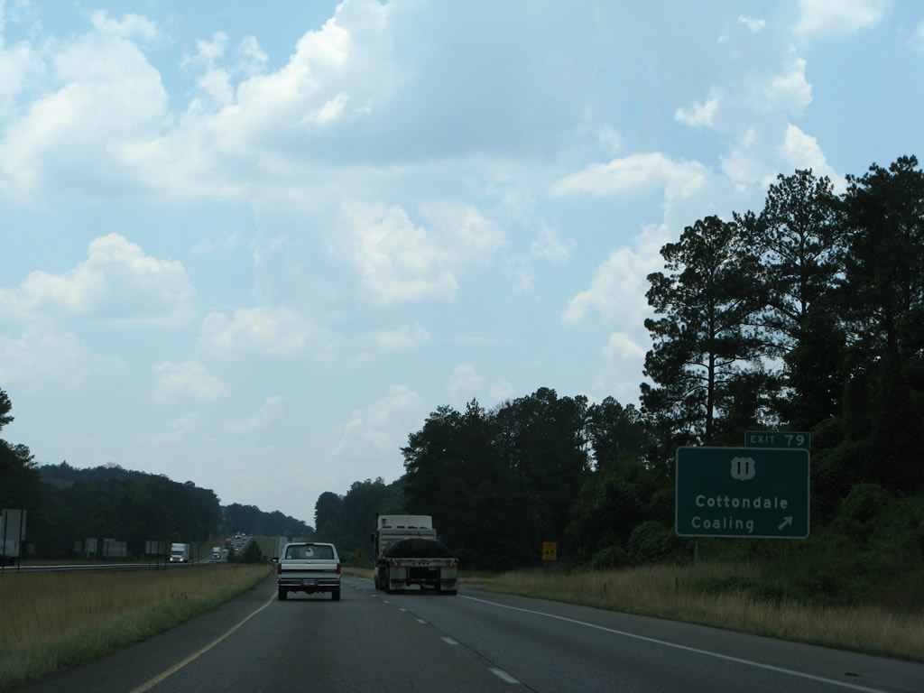 I20/59 South Vance to Tuscaloosa AARoads Alabama