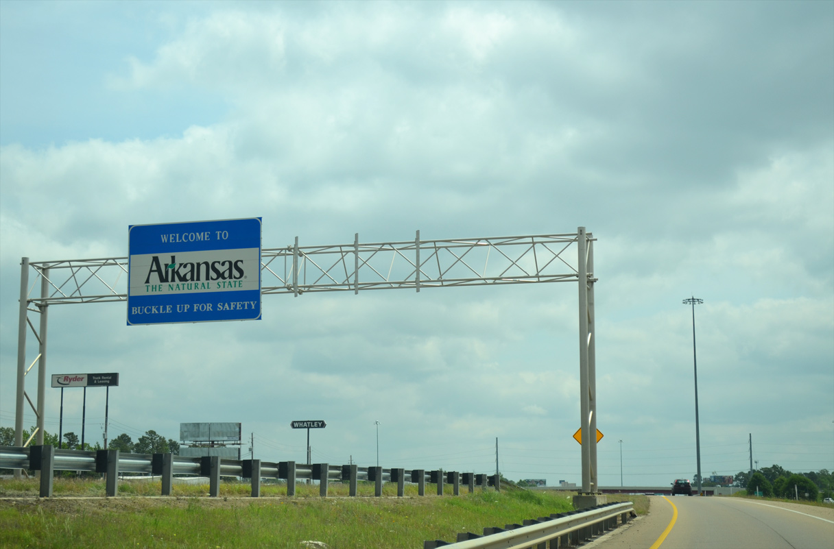 Interstate 30 East Texarkana to Prescott AARoads Arkansas