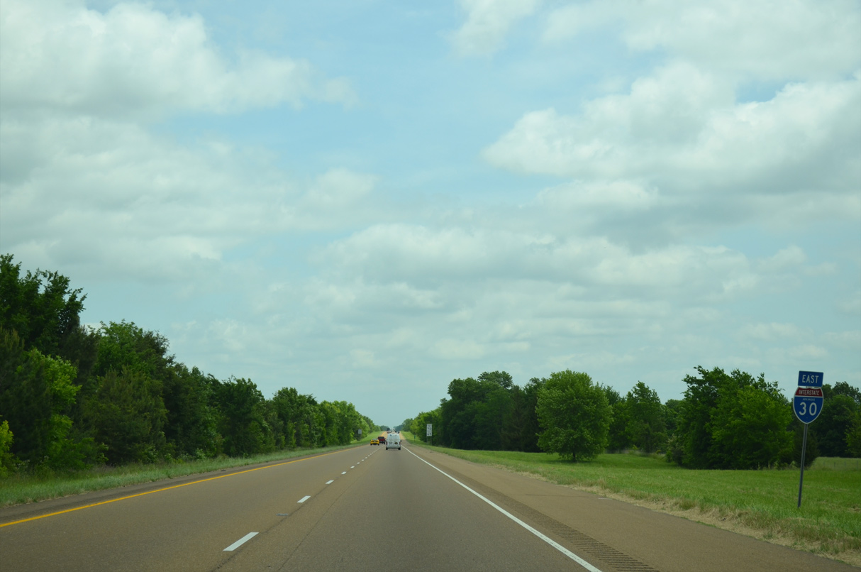 Interstate 30 East Texarkana to Prescott AARoads Arkansas