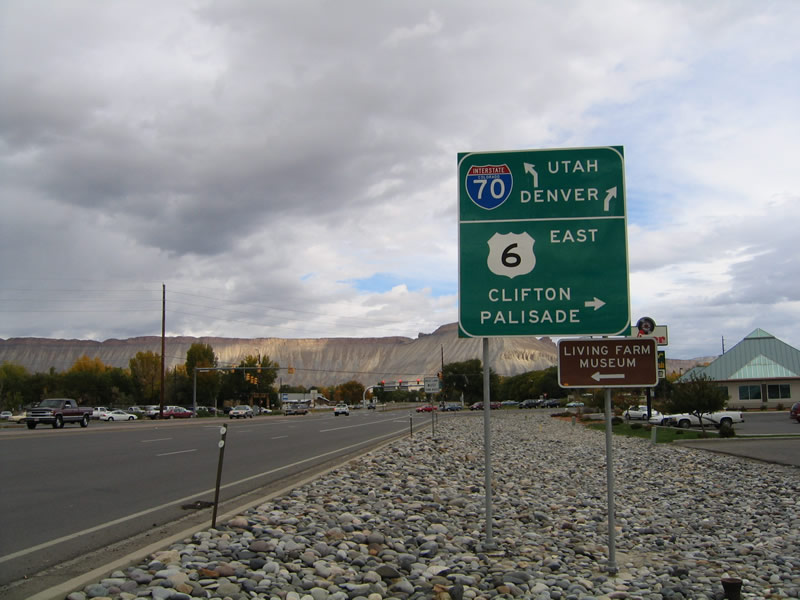 Business Loop I70 Grand Junction East AARoads Colorado