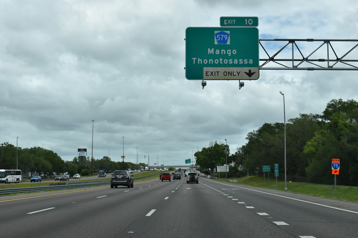 Interstate 4 East I75 to Plant City AARoads Florida