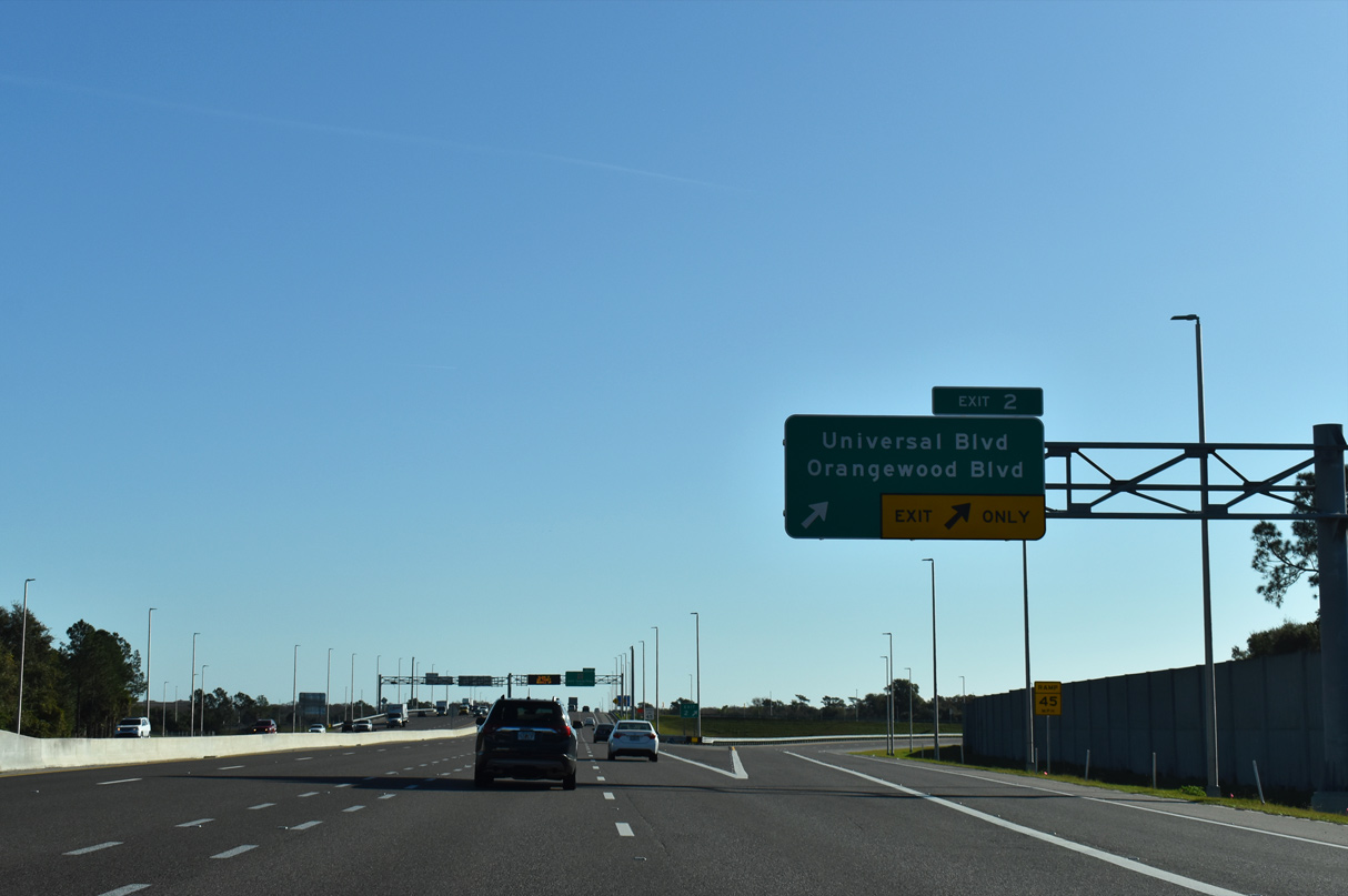 State Road 528 East Beachline Expressway Orlando AARoads Florida