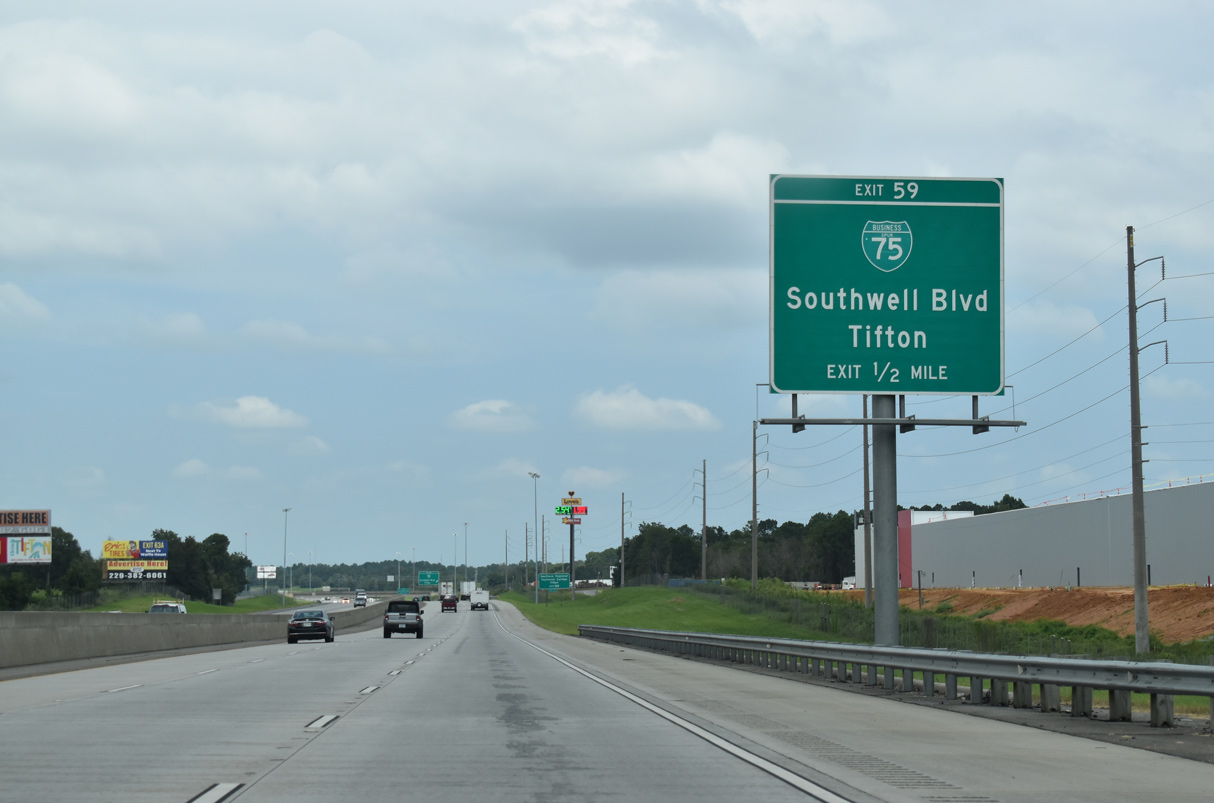 Interstate 75 North Lenox to Tifton AARoads