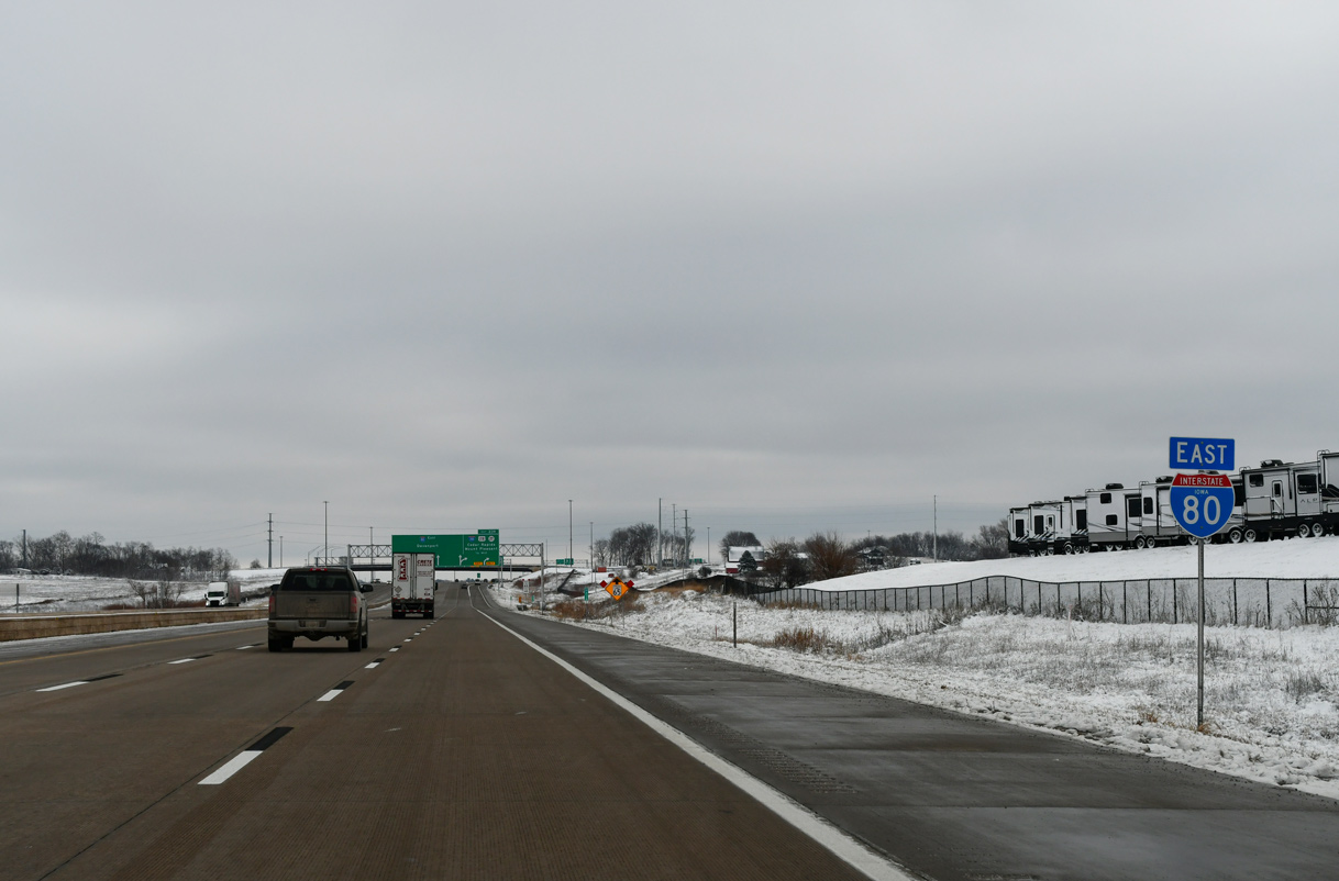 Interstate 80 East Grinnell to Coralville AARoads Iowa