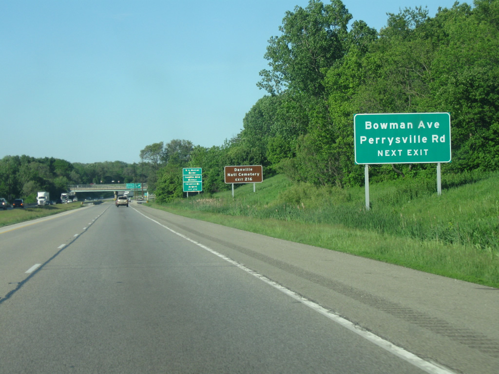 Interstate 74 East Danville Vicinity AARoads Illinois