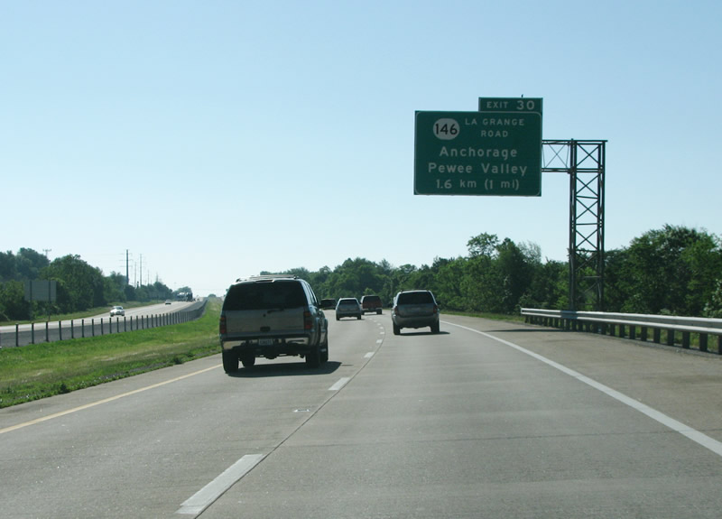 Interstate 265 & Kentucky 841 Gene Snyder Freeway South AARoads