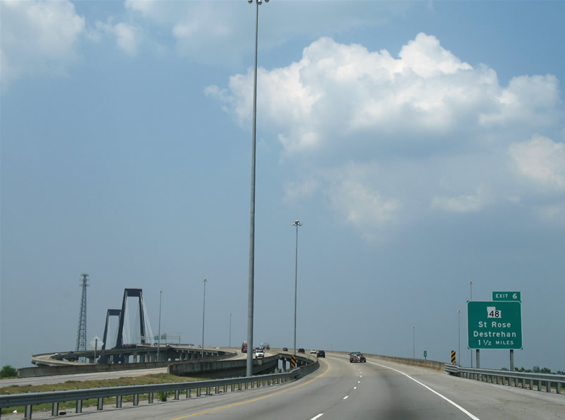 Interstate 310 North AARoads Louisiana