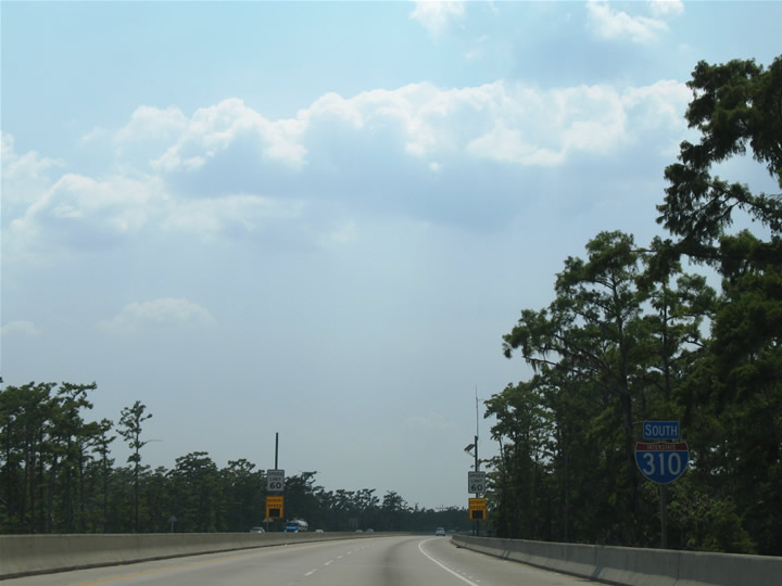 Interstate 310 South AARoads Louisiana