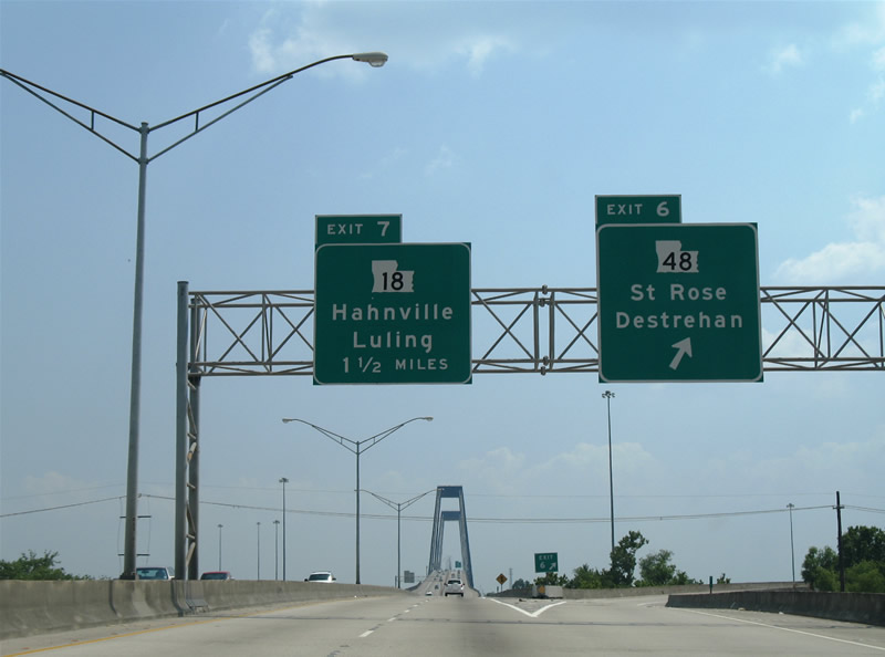 Interstate 310 South AARoads Louisiana