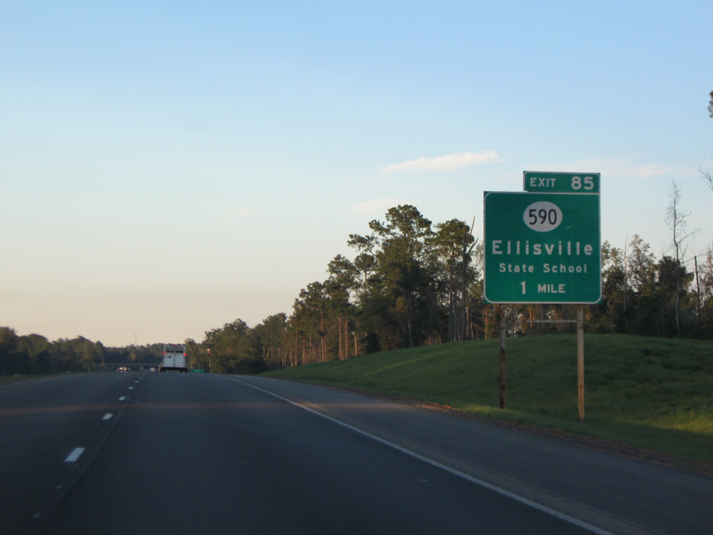 Interstate 59 North Hattiesburg to Ellisville AARoads Mississippi