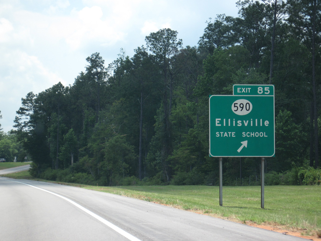 Interstate 59 South Ellisville to Hattiesburg AARoads Mississippi