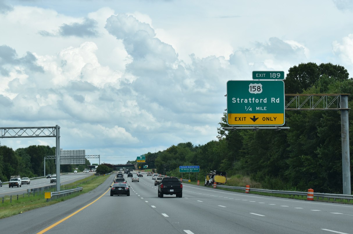 Interstate 40 East WinstonSalem AARoads North Carolina