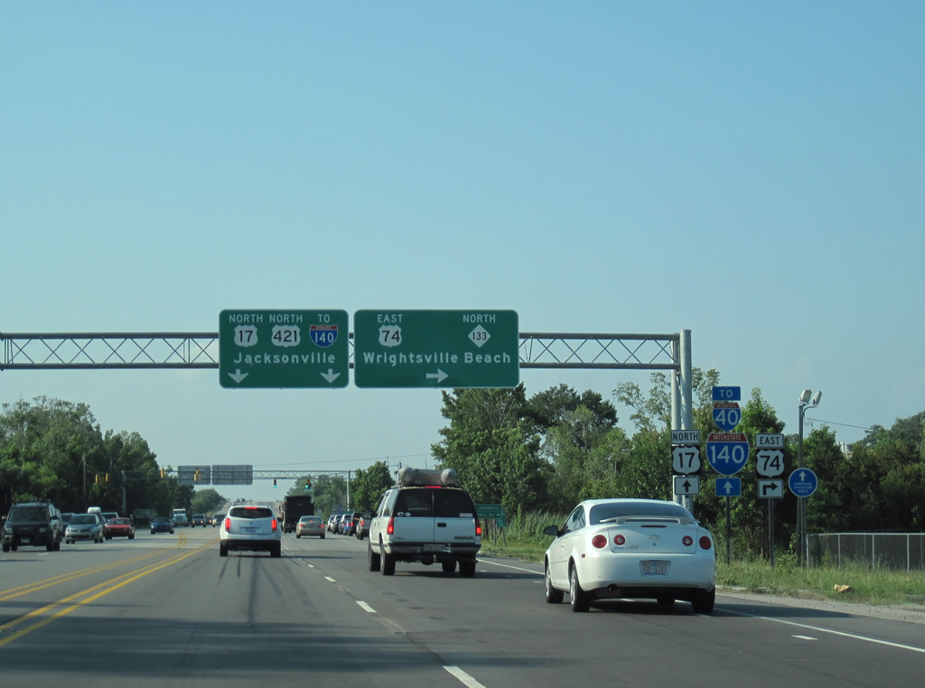 U.S. 421 North AARoads North Carolina