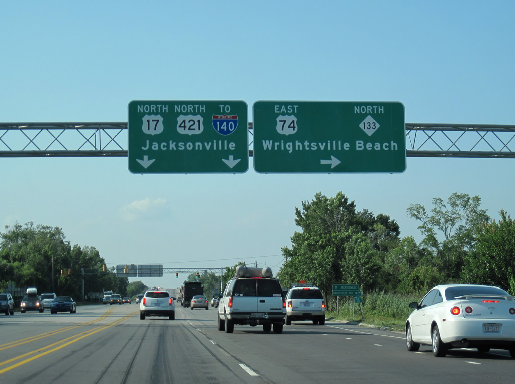 U.S. 421 North AARoads North Carolina