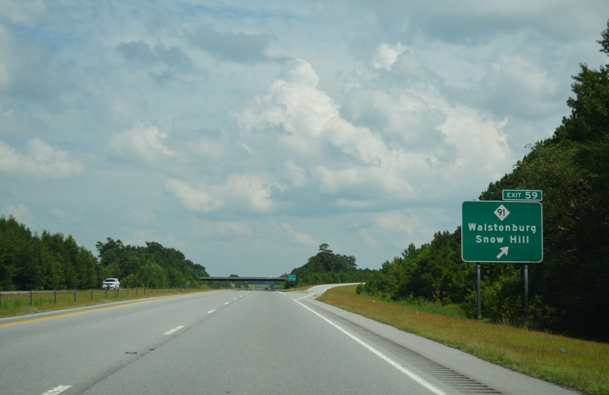 I587/U.S. 264 East Wilson to Greenville AARoads North Carolina
