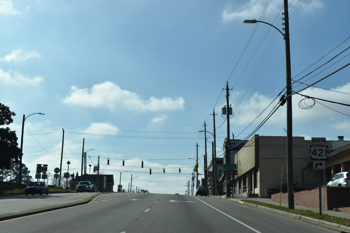 U.S. 401 South Lillington to Fayetteville AARoads North Carolina
