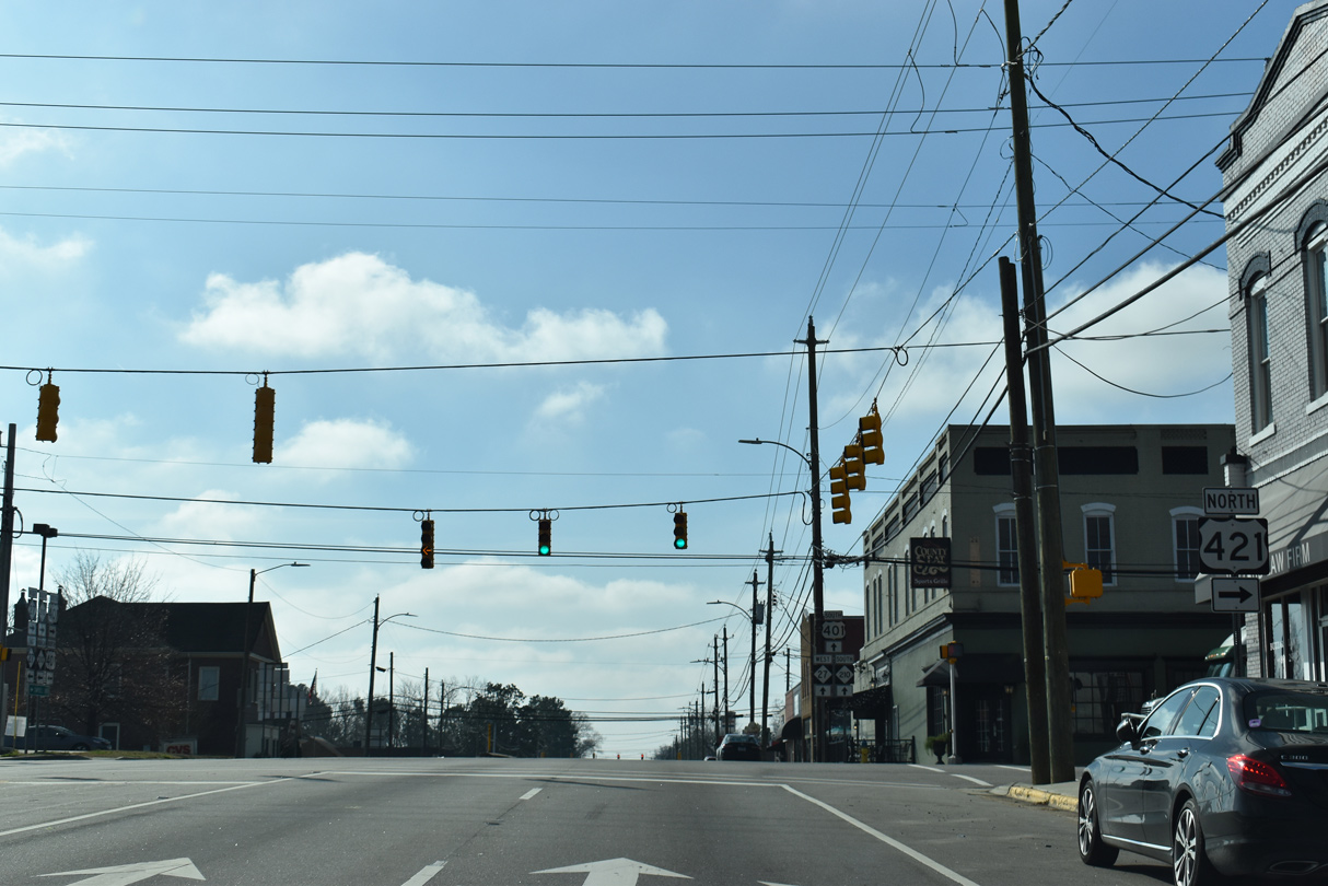 U.S. 401 South Lillington to Fayetteville AARoads North Carolina