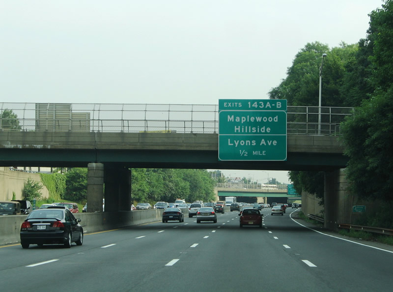 Garden State Parkway South Newark to Woodbridge AARoads New Jersey