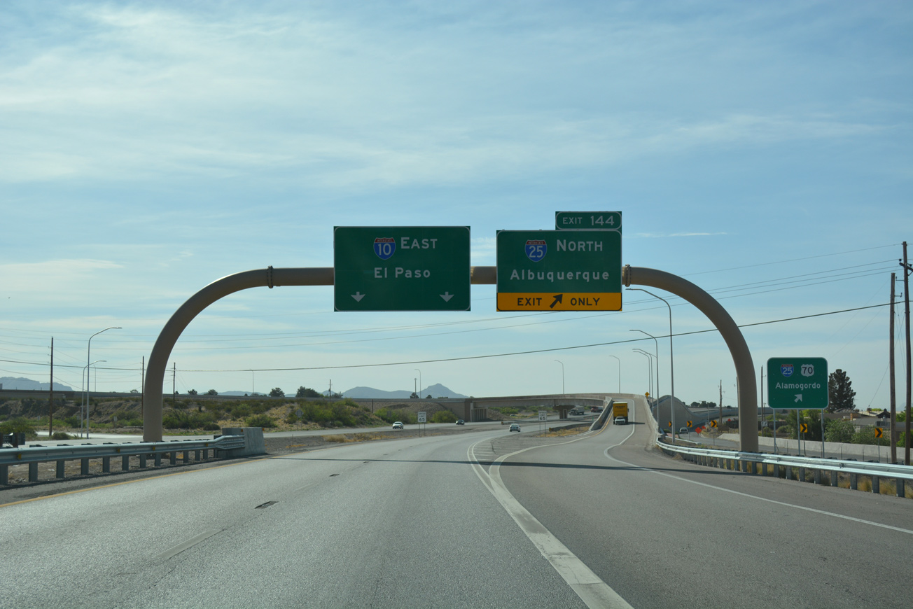 Interstate 10 East Doña Ana County AARoads New Mexico