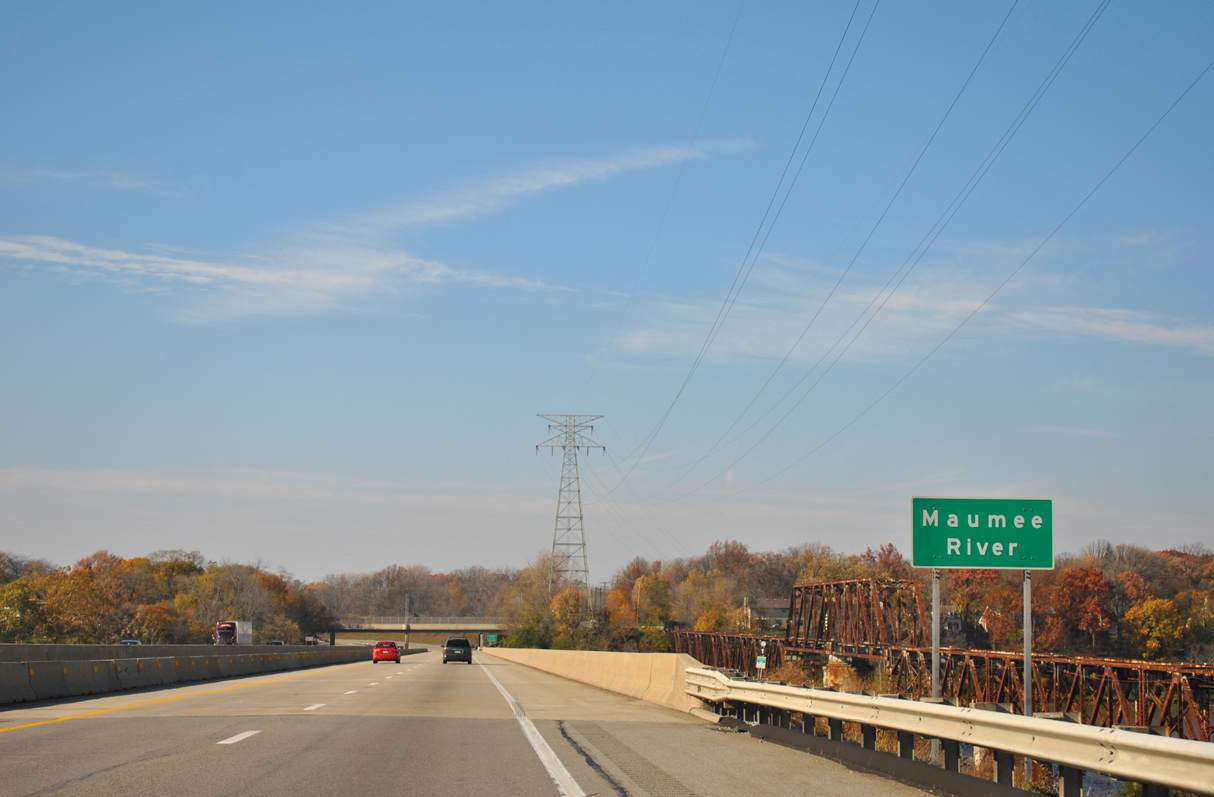 I80/90 Ohio Turnpike West Toledo to Indiana AARoads Ohio