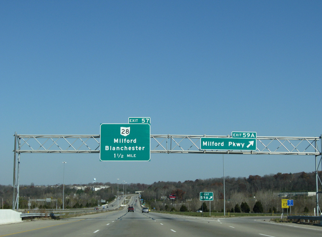 Interstate 275 North Kentucky to Sharonville AARoads Ohio