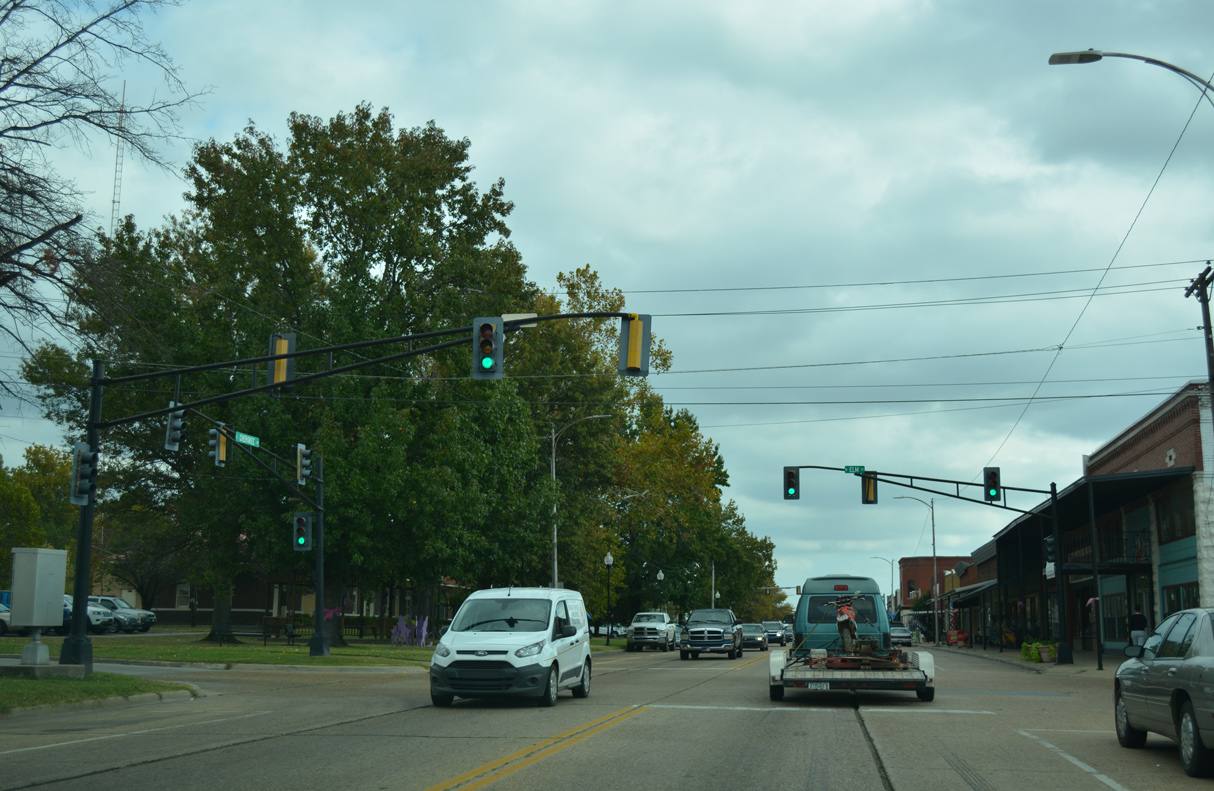 Business Loop I40 Sallisaw AARoads Oklahoma