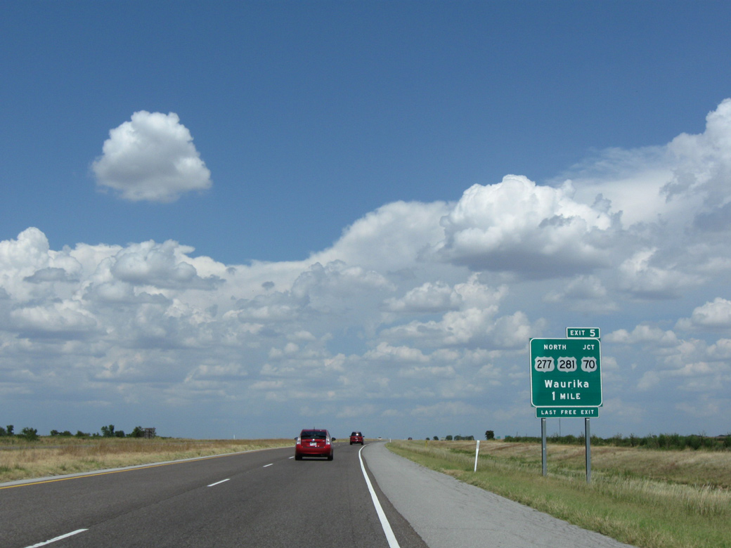 Interstate 44 East Texas to Lawton AARoads Oklahoma