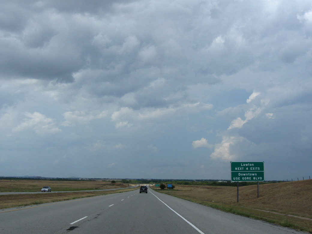 Interstate 44 East Texas to Lawton AARoads Oklahoma