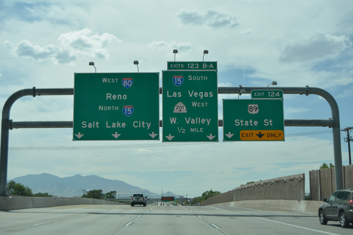 Interstate 80 West Salt Lake Valley AARoads Utah