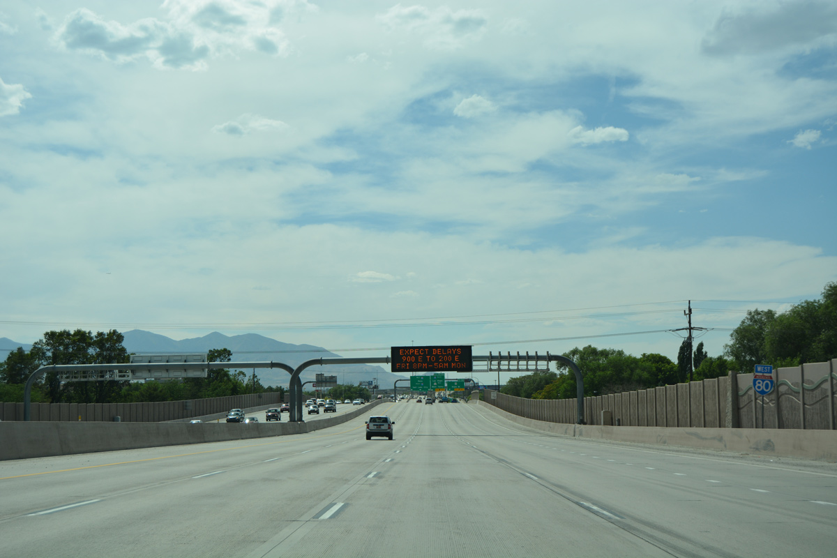Interstate 80 West Salt Lake Valley AARoads Utah