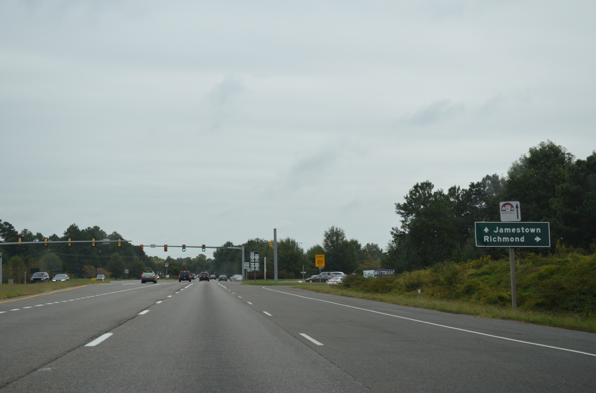 State Route 199 AARoads Virginia