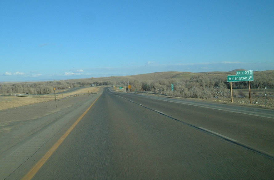 Wyoming AARoads Interstate 80 Eastbound Carbon County