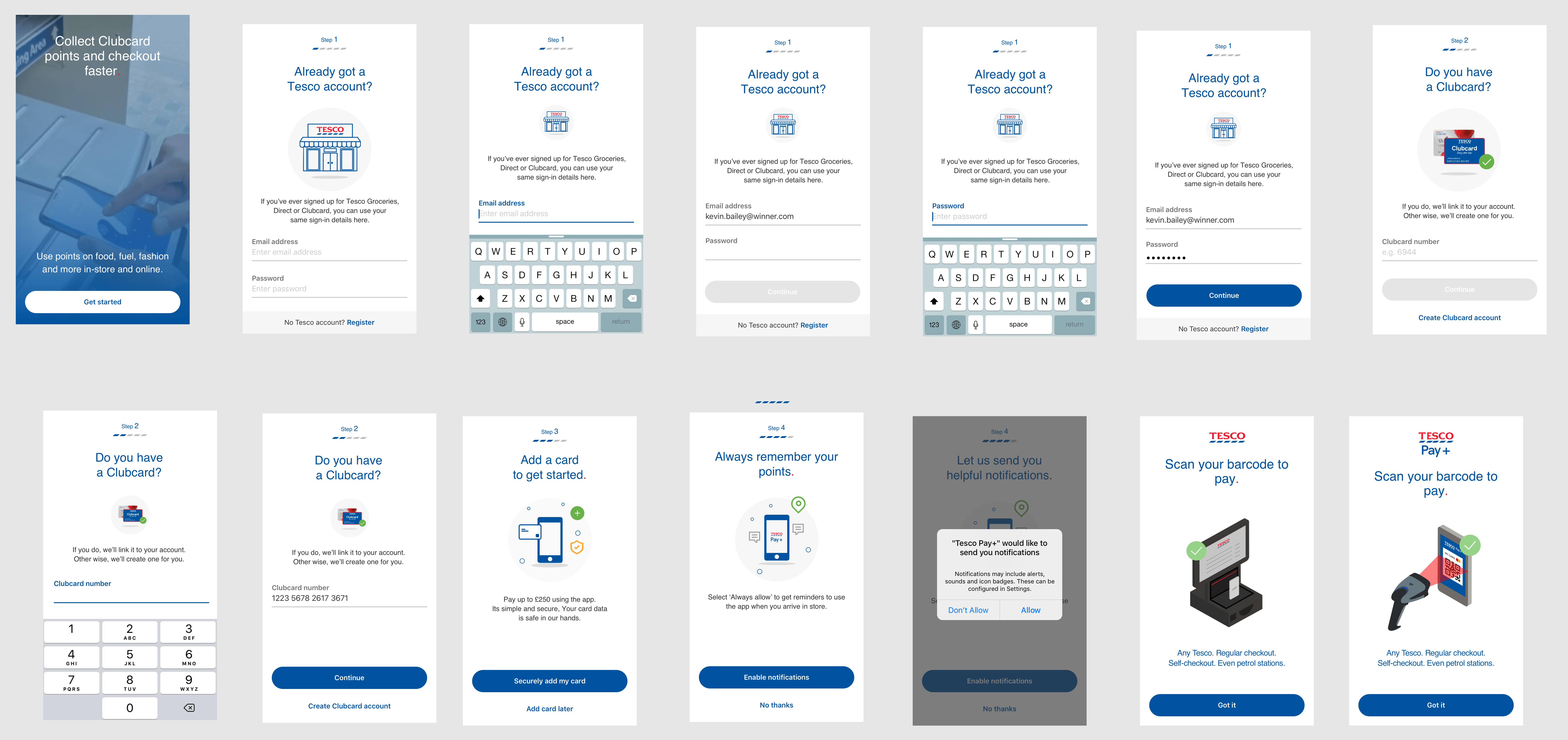 Aaron Norman Tesco Onboarding