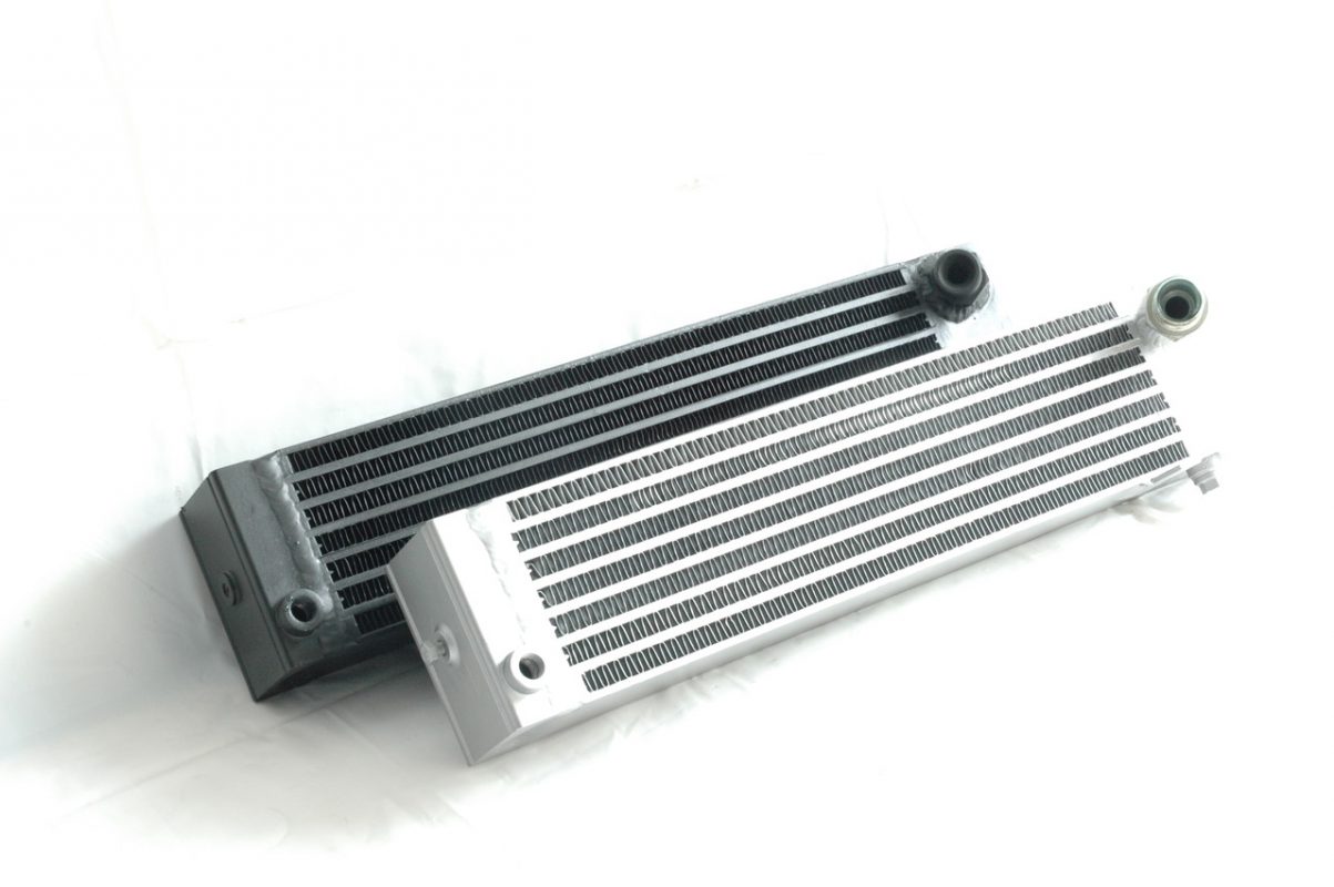 Classic car oil coolers Aaron Radiator