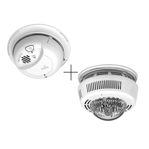 BRK Carbon Monoxide and Smoke Detector With Strobe