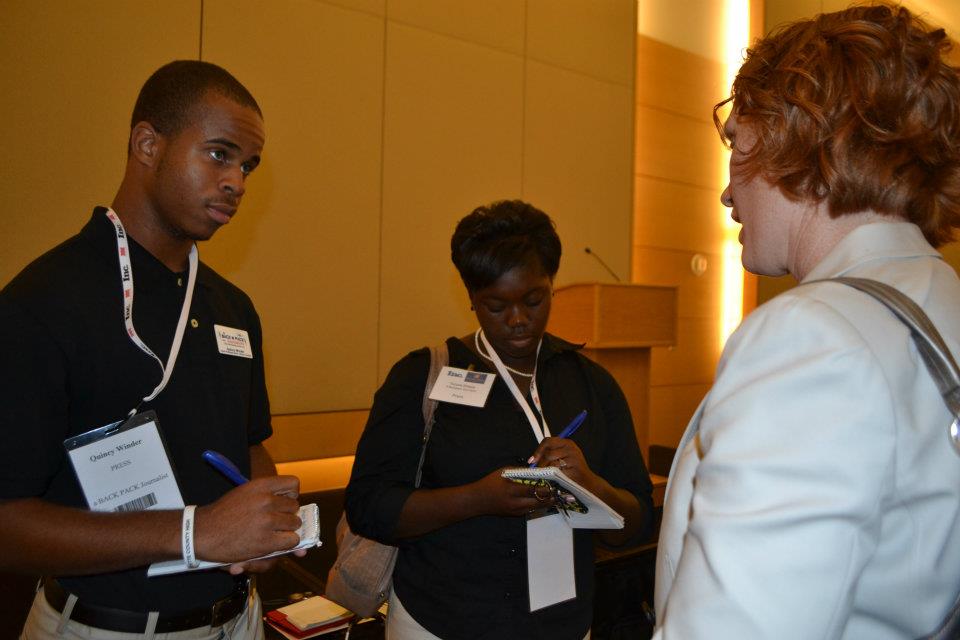 A Backpack Journalist covers the INC 500/5000 Conference & Inc